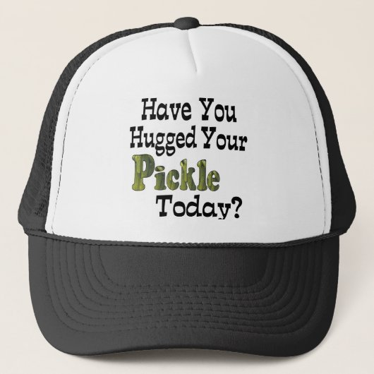 Pickle Hugger Trucker Pet (Voorkant)