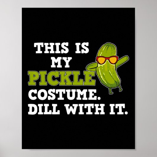 Pickle Kostuum Gift Poster (Voorkant)