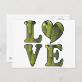 Pickle LOVE Briefkaart (Voorkant / Achterkant)