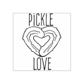 Pickle Love Rubberstempel (Afrduk)
