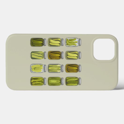 Pickle Lover Ingeblikte Pickles Jar Christmas Case-Mate iPhone Case (Achterkant (horizontaal))