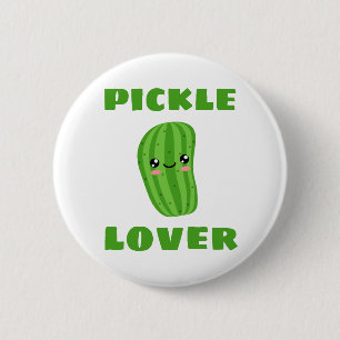 Pickle Lover Ronde Button 5,7 Cm