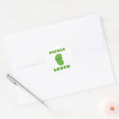 Pickle Lover Ronde Sticker (Envelop)