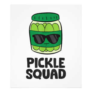 Pickle Lover Team Pickles Funny Pickle Squad Foto Afdruk