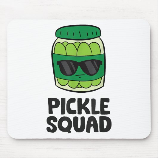 Pickle Lover Team Pickles Funny Pickle Squad Muismat (Voorkant)