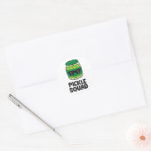 Pickle Lover Team Pickles Funny Pickle Squad Ronde Sticker (Envelop)
