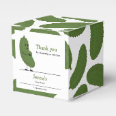 Pickle me Happy baby shower Bedankdoosjes (Voorkant Zijde)