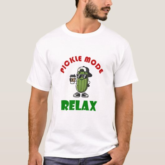 PICKLE MODE RELAX Classic T-shirt (Voorkant)