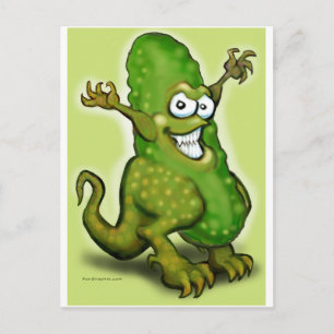 Pickle Monster Briefkaart