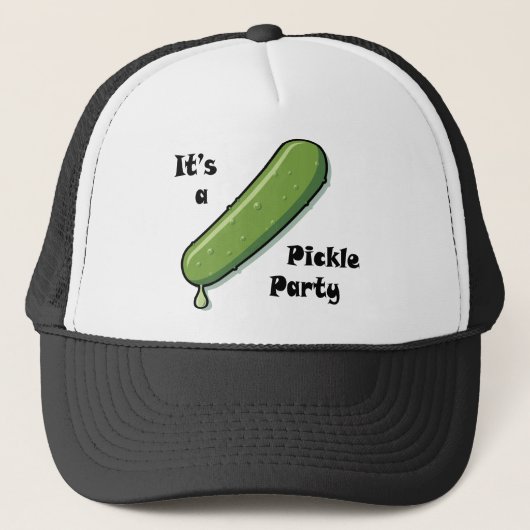 Pickle Party Trucker Pet (Voorkant)