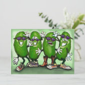 Pickle Party-uitnodiging Kaart (Staand voorkant)