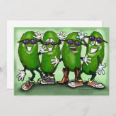 Pickle Party-uitnodiging Kaart (Voorkant / Achterkant)