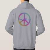 Pickle peace sweatshirt in pastels (Achterkant)