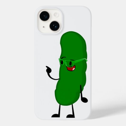 Pickle Persoon op wit Case-Mate iPhone Case (Achterkant)
