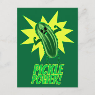 Pickle Power! Briefkaart