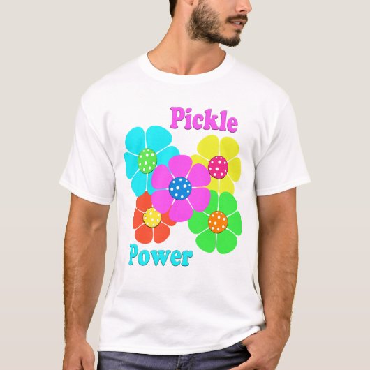 Pickle Power Pickleball T-shirt (Voorkant)