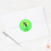 Pickle Power! Ronde Sticker (Envelop)