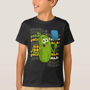 Pickle Power! Schattigee Pickleball Kinder T-shirt