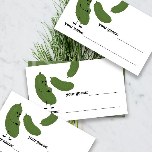 Pickle raad hoeveel spelkaarten advieskaart