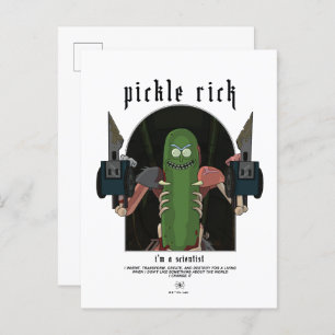 Pickle Rick - Ik ben een wetenschapper Grafisch Ci Briefkaart