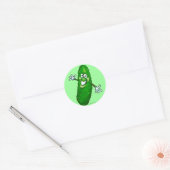 Pickle Ronde Sticker (Envelop)