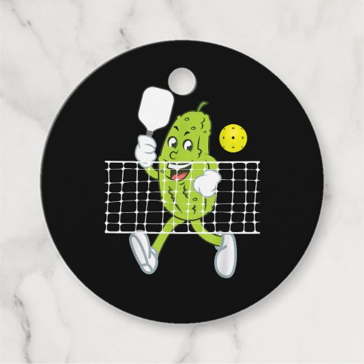 Pickle Speling Pickleball - Funny Pickleball Paddl Bedankjes Labels (Voorkant)