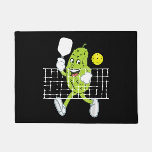 Pickle Speling Pickleball - Funny Pickleball Paddl Deurmat (Voorkant)