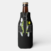 Pickle Speling Pickleball - Funny Pickleball Paddl Flesjeskoeler (Fles Achterkant)