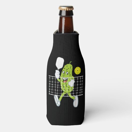 Pickle Speling Pickleball - Funny Pickleball Paddl Flesjeskoeler (Fles Voorkant)