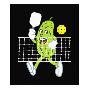 Pickle Speling Pickleball - Funny Pickleball Paddl Foto Afdruk
