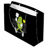 Pickle Speling Pickleball - Funny Pickleball Paddl Groot Cadeauzakje (Achterkant Gekanteld)