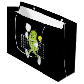 Pickle Speling Pickleball - Funny Pickleball Paddl Groot Cadeauzakje (Voorkant Gekanteld)