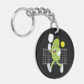 Pickle Speling Pickleball - Funny Pickleball Paddl Sleutelhanger (Voorkant Links)