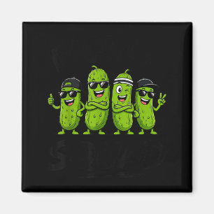 Pickle Squad Augurken Grappig Augurk Liefhebber De Magneet