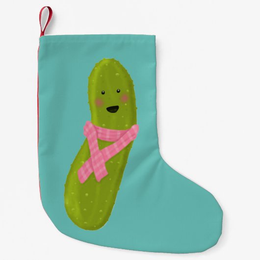 Pickle Stocking Kleine Kerstsok (Voorkant)
