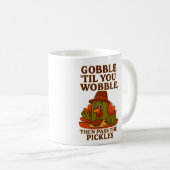 Pickle Thanksgiving Mug Koffiemok (Voorkant rechts)