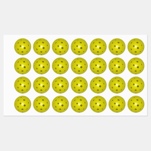 Pickleball 2 Etiketten Labels (Vel)