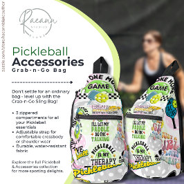 Pickleball Accessoires Grab-n-Go Sling Tas
