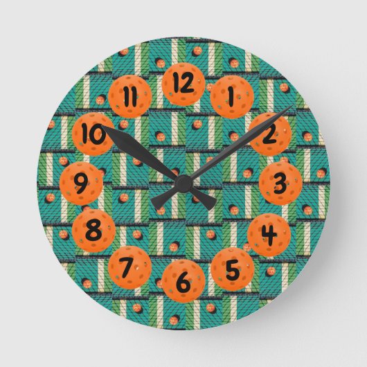 Pickleball afspelen totdat de straten aankomen R Ronde Klok (Voorkant)