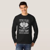 Pickleball Aiming Paddle Pickleball Player Fun Hob T-shirt (Voorkant volledig)