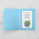 Pickleball Alien Bonne carte d'anniversaire (Intérieur)