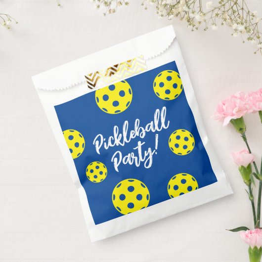 Pickleball Anniversaire fête sacs pour gâteries (Scellé)