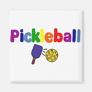 Pickleball Art Magneet