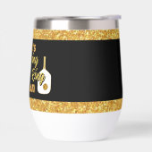 Pickleball Bachelor Party Black Gold Personnalisé (Gauche)