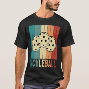 Pickleball Ball Retro 70's 80's 10 T-shirt