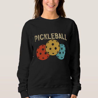 Pickleball Ball Retro Vintage 70's 80's  16 Trui