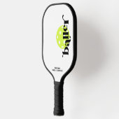 Pickleball Baller - Gepersonaliseerde naam Pickleball Paddle (Links)