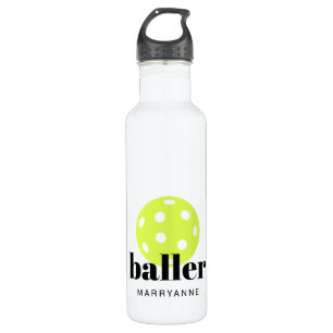 Pickleball Baller Persoonlijk Waterfles