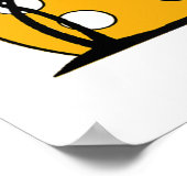 Pickleball Beach Sunset Poster (Hoek)