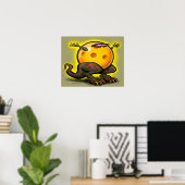 Pickleball Beast Poster (Thuiskantoor)